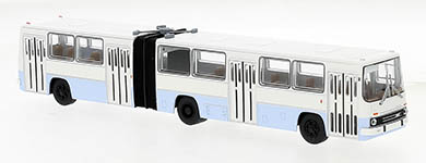 Brekina 59718 - H0 - Ikarus 280.02 weiss, hellblau, 1972